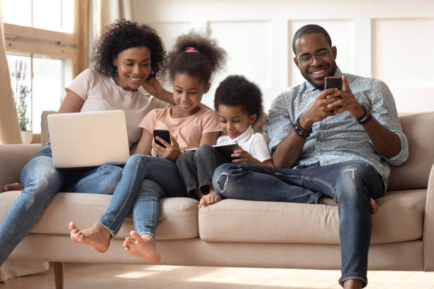 A family connecting to an opportunity