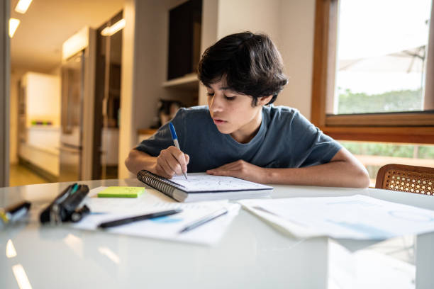 A teenager discovering a career